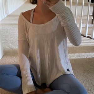 Free People Long Sleeve Comfy Shirt!